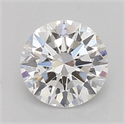 Natural Diamond 0.41 Carats, Round with Very Good Cut, E Color, I1 Clarity and Certified by GIA