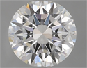 Natural Diamond 1.24 Carats, Round with Excellent Cut, E Color, IF Clarity and Certified by GIA