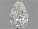 Natural Diamond 1.00 Carats, Pear with  Cut, H Color, SI2 Clarity and Certified by GIA