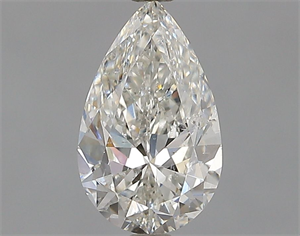 Picture of Natural Diamond 1.00 Carats, Pear with  Cut, H Color, SI2 Clarity and Certified by GIA