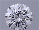 Natural Diamond 0.41 Carats, Round with Excellent Cut, E Color, VS1 Clarity and Certified by GIA