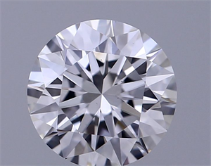 Picture of Natural Diamond 0.41 Carats, Round with Excellent Cut, E Color, VS1 Clarity and Certified by GIA