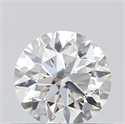 Natural Diamond 0.41 Carats, Round with Excellent Cut, G Color, SI1 Clarity and Certified by GIA