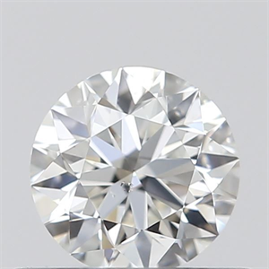 Picture of Natural Diamond 0.41 Carats, Round with Excellent Cut, G Color, SI1 Clarity and Certified by GIA