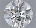 Natural Diamond 0.40 Carats, Round with Excellent Cut, F Color, VS2 Clarity and Certified by GIA