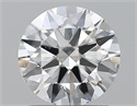 Natural Diamond 1.50 Carats, Round with Excellent Cut, G Color, VS2 Clarity and Certified by GIA