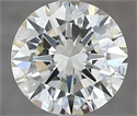 Natural Diamond 2.50 Carats, Round with Excellent Cut, K Color, VS1 Clarity and Certified by IGI