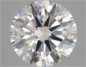 Natural Diamond 4.72 Carats, Round with Excellent Cut, I Color, VS1 Clarity and Certified by GIA