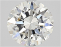 Natural Diamond 1.90 Carats, Round with Excellent Cut, I Color, VS1 Clarity and Certified by GIA