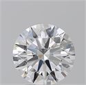 Natural Diamond 2.33 Carats, Round with Excellent Cut, D Color, VVS1 Clarity and Certified by GIA