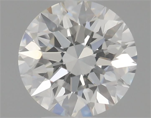 Picture of Natural Diamond 0.40 Carats, Round with Excellent Cut, H Color, VVS2 Clarity and Certified by GIA