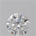 Natural Diamond 1.56 Carats, Round with Excellent Cut, F Color, VVS2 Clarity and Certified by GIA