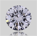 Natural Diamond 0.42 Carats, Round with Excellent Cut, F Color, SI1 Clarity and Certified by GIA