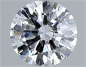 Natural Diamond 1.50 Carats, Round with Excellent Cut, D Color, VVS2 Clarity and Certified by GIA