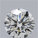 Natural Diamond 0.50 Carats, Round with Excellent Cut, H Color, SI2 Clarity and Certified by IGI