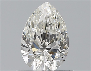 Picture of Natural Diamond 0.70 Carats, Pear with  Cut, H Color, VVS2 Clarity and Certified by GIA