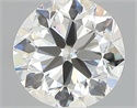 Natural Diamond 0.40 Carats, Round with Very Good Cut, K Color, VVS1 Clarity and Certified by GIA