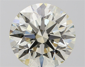 Picture of Natural Diamond 3.00 Carats, Round with Excellent Cut, J Color, VS2 Clarity and Certified by IGI