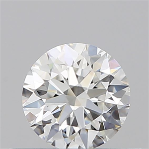 Picture of Natural Diamond 0.40 Carats, Round with Excellent Cut, F Color, SI1 Clarity and Certified by GIA