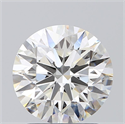 Natural Diamond 1.70 Carats, Round with Excellent Cut, H Color, VS1 Clarity and Certified by GIA