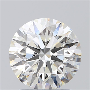 Picture of Natural Diamond 1.70 Carats, Round with Excellent Cut, H Color, VS1 Clarity and Certified by GIA