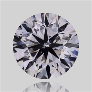 Picture of Natural Diamond 0.40 Carats, Round with Very Good Cut, F Color, SI2 Clarity and Certified by GIA