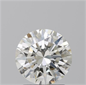 Natural Diamond 2.01 Carats, Round with Excellent Cut, I Color, SI1 Clarity and Certified by GIA