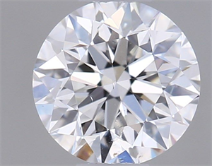 Picture of Natural Diamond 0.40 Carats, Round with Very Good Cut, G Color, SI2 Clarity and Certified by GIA