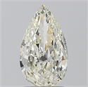 Natural Diamond 1.20 Carats, Pear with  Cut, J Color, VVS1 Clarity and Certified by IGI