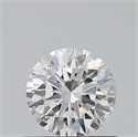 Natural Diamond 0.45 Carats, Round with Excellent Cut, G Color, SI1 Clarity and Certified by GIA