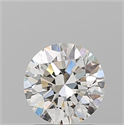 Natural Diamond 1.80 Carats, Round with Excellent Cut, J Color, IF Clarity and Certified by GIA