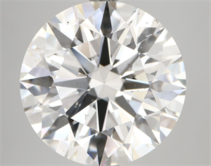 Picture of Natural Diamond 8.08 Carats, Round with Excellent Cut, F Color, SI1 Clarity and Certified by GIA