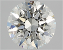 Natural Diamond 1.80 Carats, Round with Excellent Cut, I Color, VVS2 Clarity and Certified by GIA