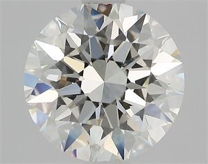 Picture of Natural Diamond 1.80 Carats, Round with Excellent Cut, I Color, VVS2 Clarity and Certified by GIA