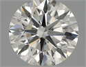 Natural Diamond 0.45 Carats, Round with Excellent Cut, G Color, VS2 Clarity and Certified by IGI