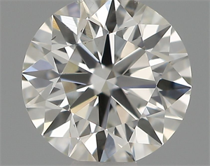 Picture of Natural Diamond 0.45 Carats, Round with Excellent Cut, G Color, VS2 Clarity and Certified by IGI