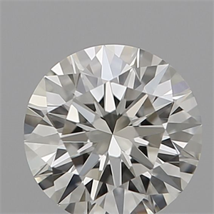 Picture of Natural Diamond 0.51 Carats, Round with Excellent Cut, K Color, VVS1 Clarity and Certified by GIA