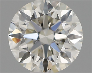 Picture of Natural Diamond 0.42 Carats, Round with Excellent Cut, H Color, VS2 Clarity and Certified by IGI