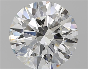 Picture of Natural Diamond 3.00 Carats, Round with Excellent Cut, G Color, SI2 Clarity and Certified by GIA