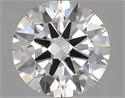 Natural Diamond 1.52 Carats, Round with Excellent Cut, D Color, VVS1 Clarity and Certified by GIA