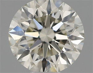 Picture of Natural Diamond 0.41 Carats, Round with Excellent Cut, J Color, SI1 Clarity and Certified by IGI