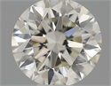 Natural Diamond 0.40 Carats, Round with Excellent Cut, I Color, VS2 Clarity and Certified by IGI