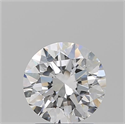 Natural Diamond 2.01 Carats, Round with Excellent Cut, D Color, VS2 Clarity and Certified by GIA