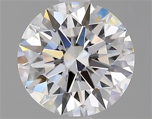 Picture of Natural Diamond 1.55 Carats, Round with Excellent Cut, D Color, IF Clarity and Certified by GIA