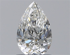 Picture of Natural Diamond 0.75 Carats, Pear with  Cut, G Color, VVS1 Clarity and Certified by GIA