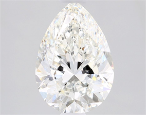 Picture of Natural Diamond 1.81 Carats, Pear with  Cut, H Color, SI1 Clarity and Certified by GIA