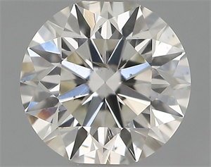 Picture of Natural Diamond 0.41 Carats, Round with Excellent Cut, G Color, SI1 Clarity and Certified by IGI