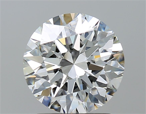 Picture of Natural Diamond 1.90 Carats, Round with Excellent Cut, G Color, VVS1 Clarity and Certified by GIA