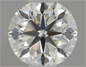 Natural Diamond 0.40 Carats, Round with Very Good Cut, I Color, VVS2 Clarity and Certified by GIA