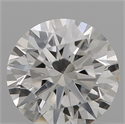 Natural Diamond 0.40 Carats, Round with Excellent Cut, H Color, SI2 Clarity and Certified by GIA